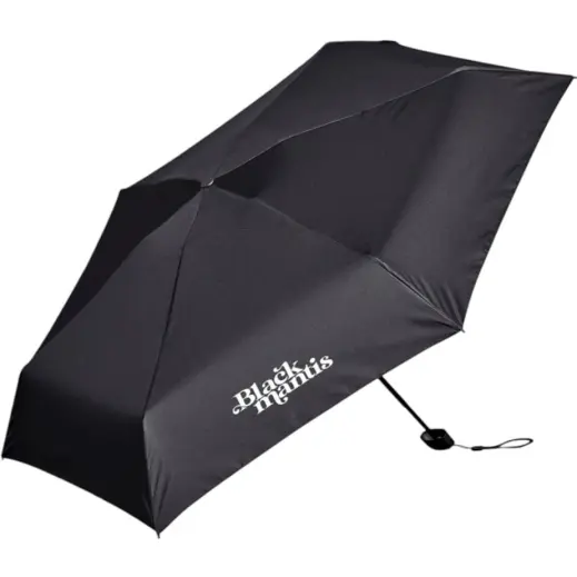 Serendipio Salem Recycled PET Compact Umbrella with EVA Pouch Black Branded